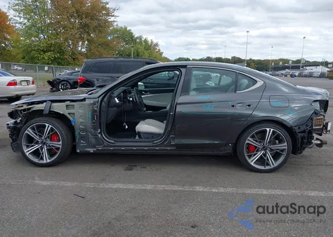 2025 Genesis G70 2.5T Awd из США, поврежденный, VIN KMTG34SC4SU153305